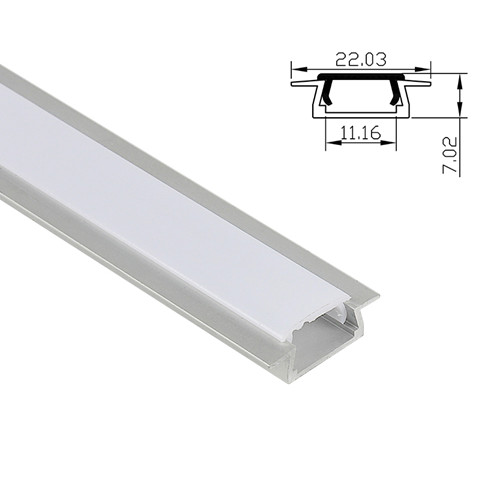 YT-A2207  10mm PCBRecessed wall linear profile 