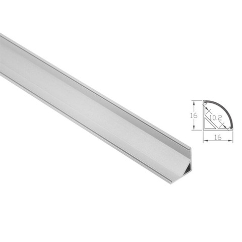 YT-C1616  10mm PCBCorner 90 degrees  linear profile 