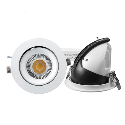 YT-CG8W-2700K-ARecessed gimbal ceiling light