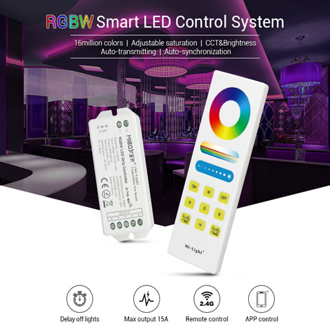 YT-RGBC-1/2/3/4/5/X RGBW & RGB+CCT controller 