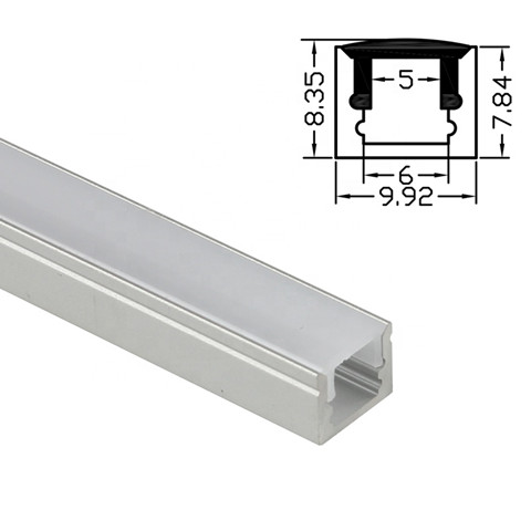 YT-1008  5mm PCBSurface mounting linear profile 
