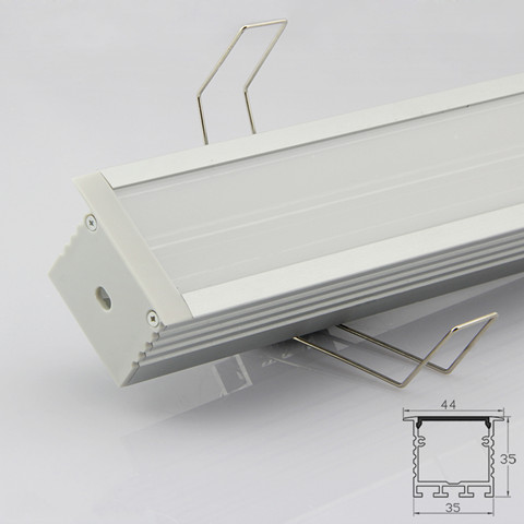 YT-A4435  2X12mm PCBRecessed wall linear profile 