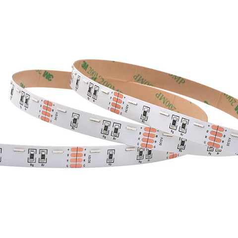 60--24V--14.4W--10mm020 RGB side view strip  60pcs/m 