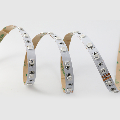 60--24V--14.4W--10mm  5050 RGB strip  60pcs/m 